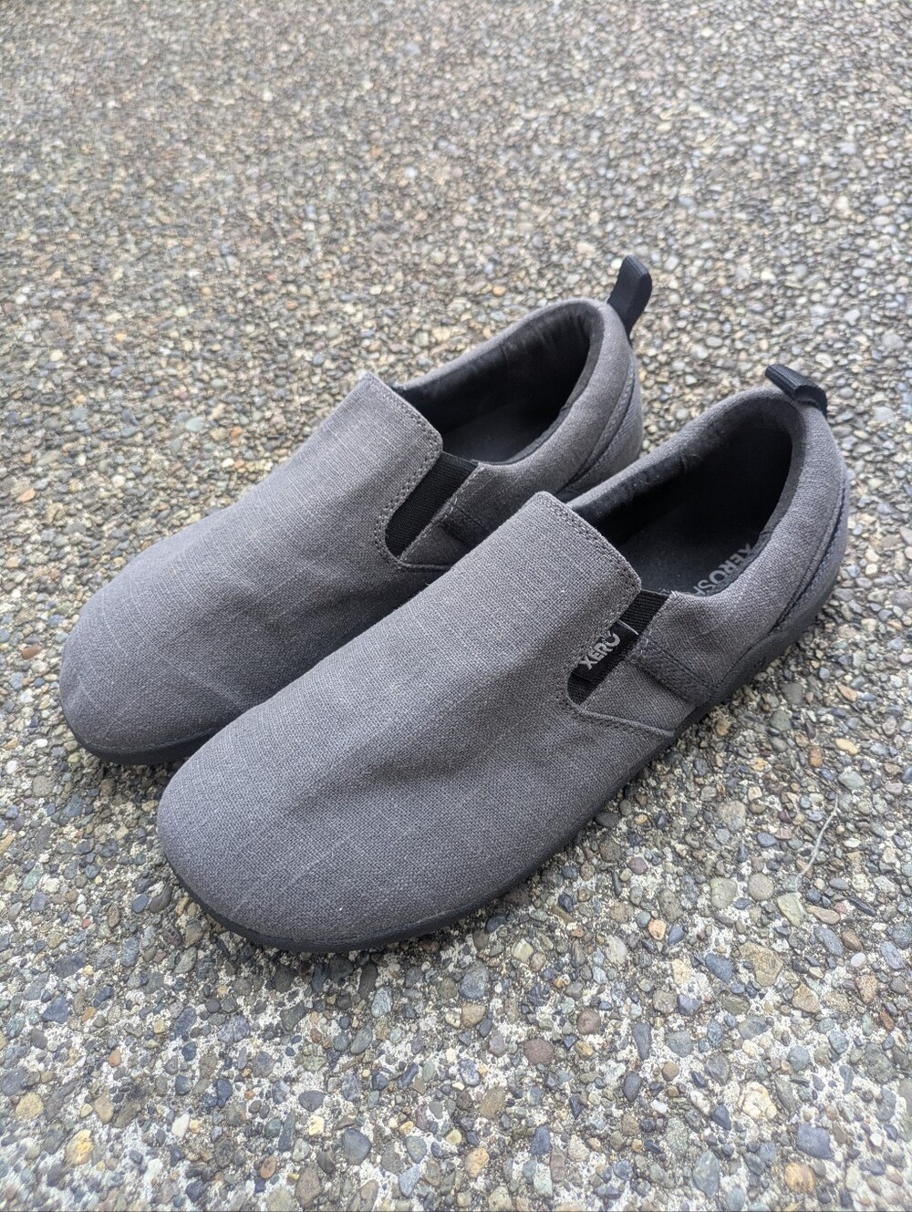 Xeroshoes Gray Aptos Canvas Shoes